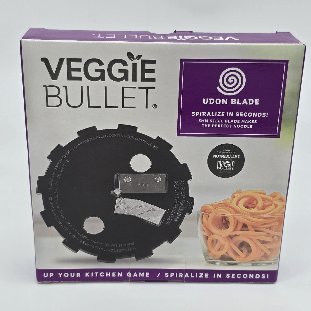 Veggie Bullet Udon Blade - Black